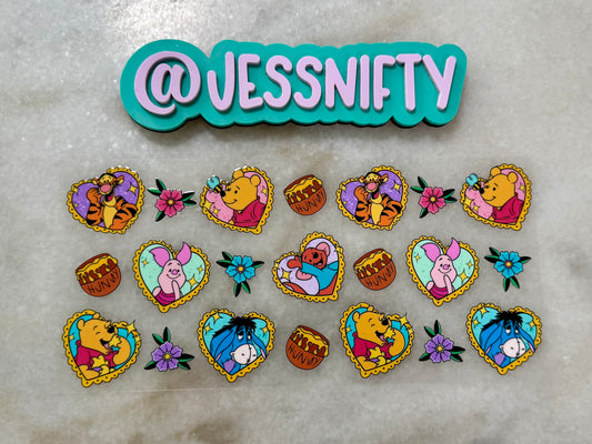 Honey bear decal