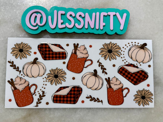 fall cozy decal