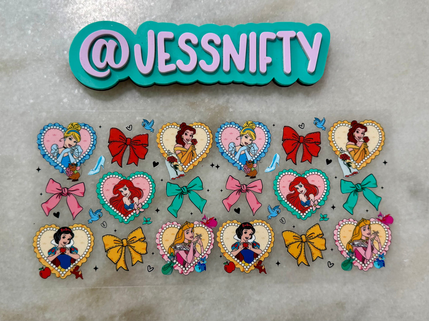 Princess decal