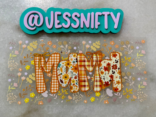 Fall mama decal